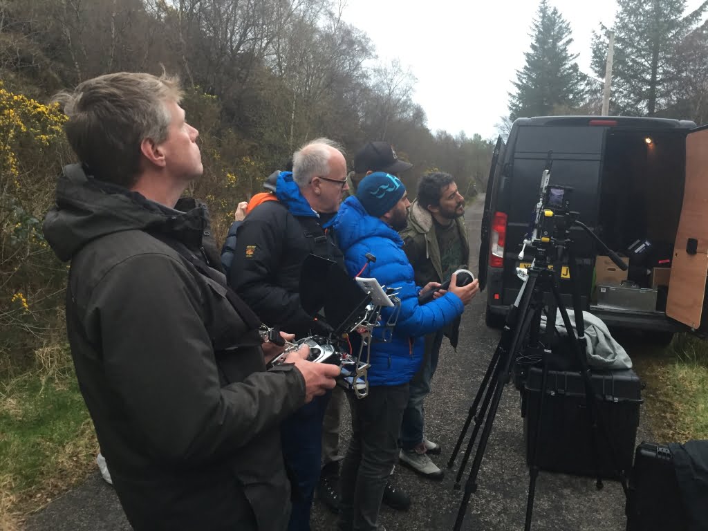Drone Filming in Scotland at Eileen Donan Castle 