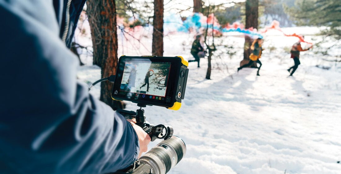 Exterior shot of the Shogun Flame by Atomos 
